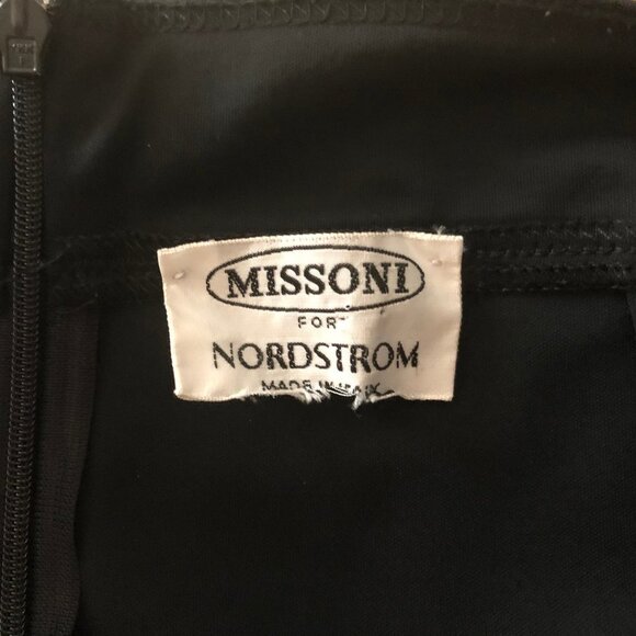 Missoni by Nordstrom Black Slacks sz 8 - Picture 6 of 8
